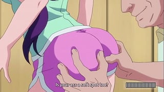 Pervy Uncle Fucks His Hentai Niece On The Balcony